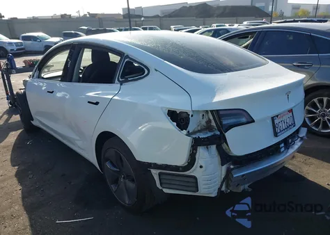 2020 Tesla Model 3 Standard Range Plus Rear-Wheel Drive/Standard Range Rear-Wheel Drive from USA, damaged, VIN 5YJ3E1EAXLF744927